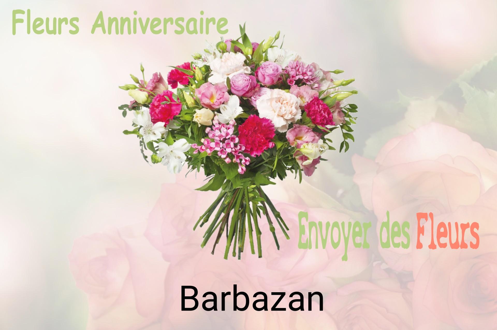 Bouquet de fleurs d’anniversaire livré à Barbazan